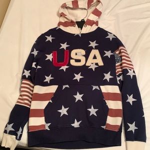 USA theme hoodie